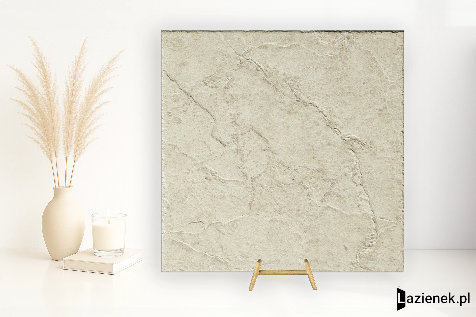 Casalgrande Padana Ardesia Bianco połaczenie mat-poler 30x30 cm gr. 8 mm - płytka rektyfikowana/9700101